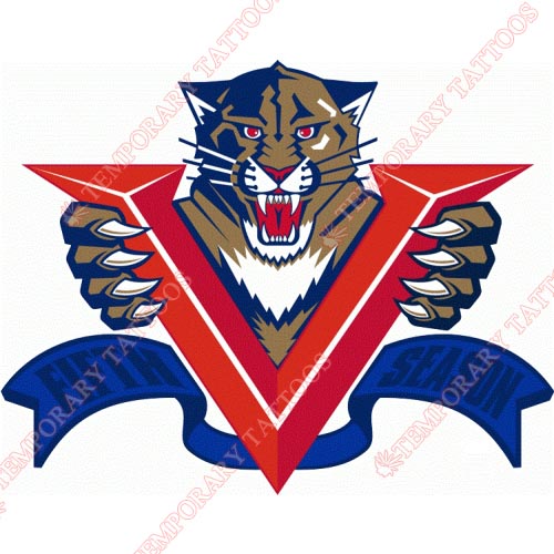 Florida Panthers Customize Temporary Tattoos Stickers NO.166